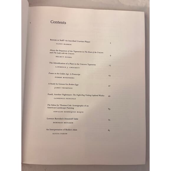 METROPOLITAN MUSEUM JOURNAL Volume 17 / 1982 - Picture 7 of 16